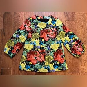 Tuckernuck Jackie Multicolor Foral Blouse
